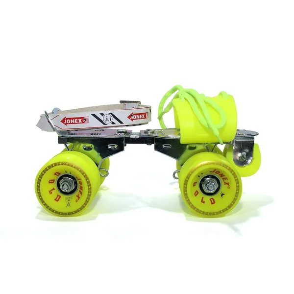 JJ_JONEX_Gold_Roller_Skates,_Roller_Skates_For_Men,_Skates_For_Women,_Adjustable_Roller_Skates,_Outdoor_&_Indoor_Illuminating_Roller_Skates