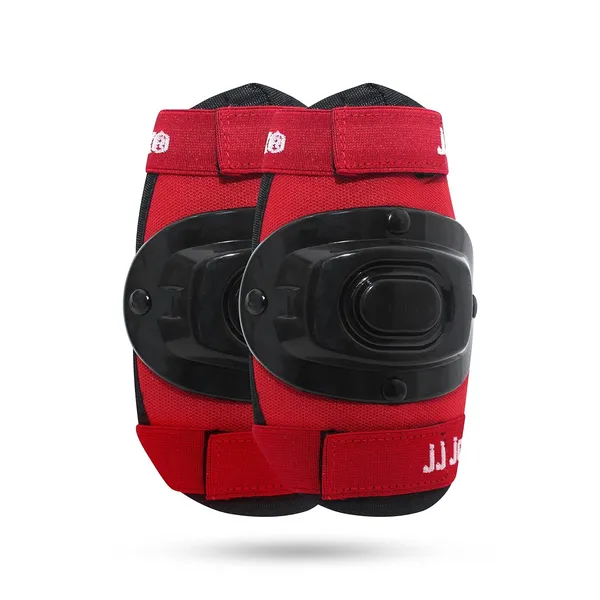 JJ_JONEX_Red_&_Black_Multi_Sport_Gear_Helmet_Elbow_Guards_Knee_Caps_&_Hand_Gloves_Set_For_Children_(5-16_Years)