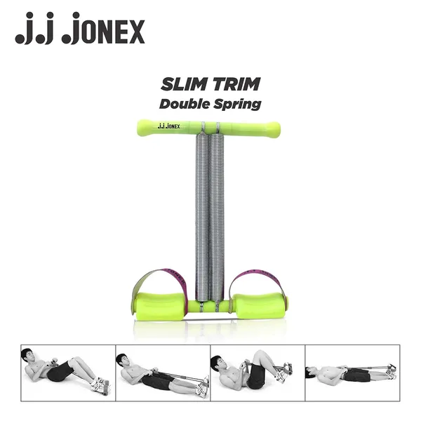 JJ_JONEX_Dual_Spring_Sit_Up_Pull_Rope_-_Elastic_Tension_Fitness_Foot_Pedal_Sit_Up_Equipment_For_Abdominal_And_Leg_Exerciser,_Tummy_Trimmer,_Sport_Fitness_(Made_In_India),_Green