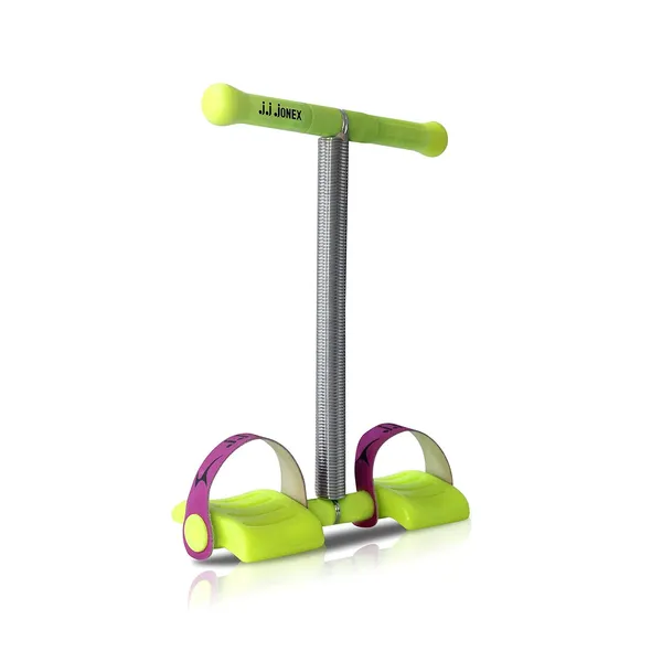 JJ_JONEX_Tummy_Trimmer_-_Single_Spring_Sit_Up_Pull_Rope,_Elastic_Tension_Fitness_Foot_Pedal,_Abdominal_And_Leg_Exerciser,_Sport_Fitness_Equipment_(Made_In_India),_Green