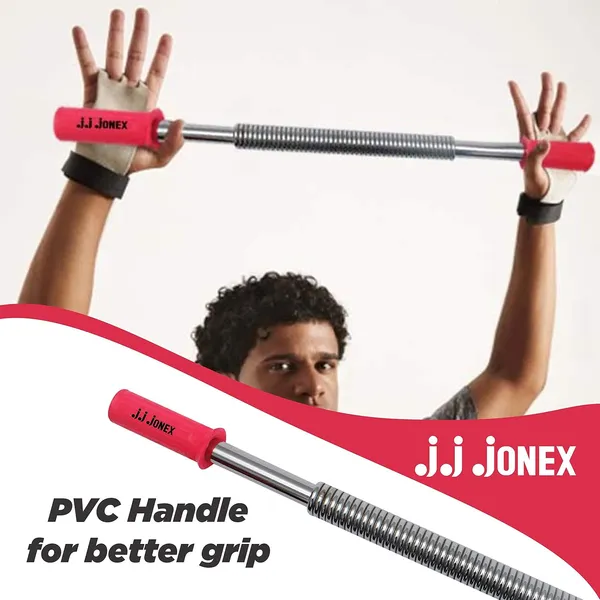 JJ_JONEX_Muscle_King,_Body_Strengthener,_Power_Blender,_Power_Crusher,_Power_Twister_Muscle_King_Full_Body_Bar_Exercise_Multi-Training_Bar,_Multicolor