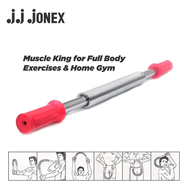 JJ_JONEX_Muscle_King,_Body_Strengthener,_Power_Blender,_Power_Crusher,_Power_Twister_Muscle_King_Full_Body_Bar_Exercise_Multi-Training_Bar,_Multicolor