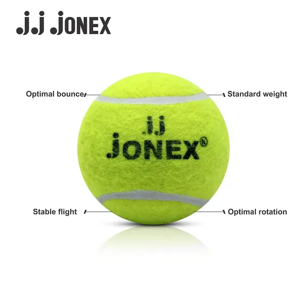 JJ_JONEX_Tennis_Cricket_Ball_|_Tennis_Ball_Set_|_Cricket_Tennis_Balls_Green_(Green_-_Pack_Of_6)