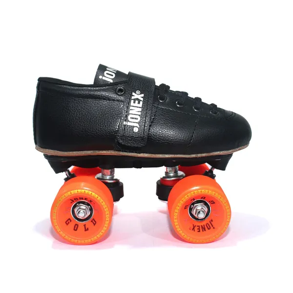 JJ_JONEX_Black_&_Gold_Fix_Body_Shoe_Skates_For_Kids