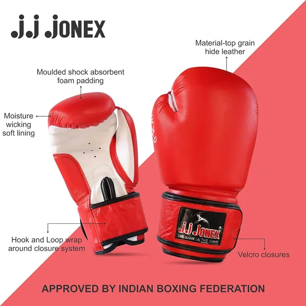 JJ_JONEX_Red_Boxing_Gloves,_Boxing_Fight_Gloves_For_Professionals,_High_Quality_Leather_Boxing_Gloves