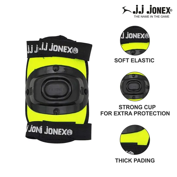 JJ_JONEX_Green_Skating_Guard,_Protective_Skating_Guard_Kit_|_Skate,_Cycling_Protection_Set_|_Multi_Sport_Gear_For_Children_Age_5-16_Years,_Helmet_Elbow_Guards_Knee_Caps_&_Hand_Gloves