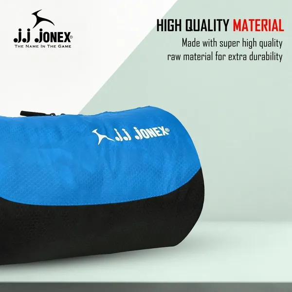 JJ_JONEX_Skyy_Black_Aqua_Premium_Duffle_Travel_Gym_Bag_28_Litre_Water-Resistant_Adjustable_Shoulder_Strap_Bags_For_Men_&_Women_(Sky_&_Black)