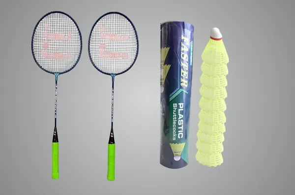 JJ_JONEX_Multicolor_Sunny_Badminton_2_Rackets_And_10_FASTER__Shuttles_Box_With_Full_Cover
