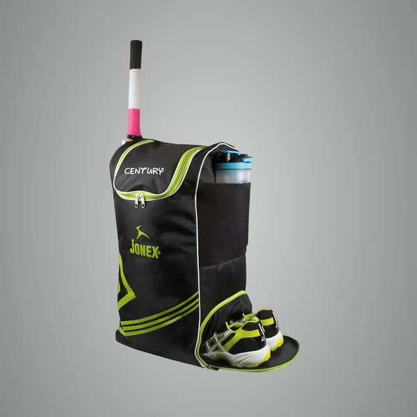 JJ_JONEX_Century_Cricket_Kit_Bag_With_Shoe_Compartment_(Green,_Black)