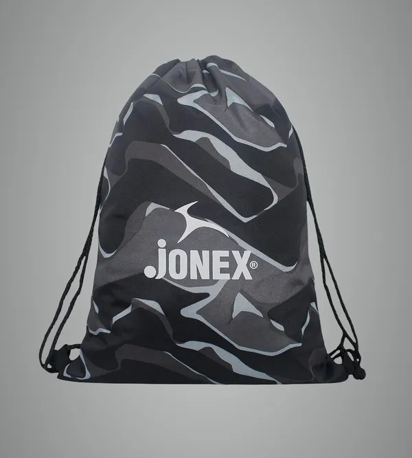 JJ_JONEX_Grey_Black_String_Bag_Backpack