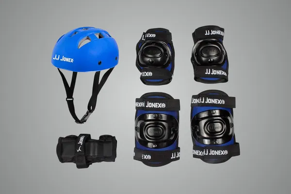 JJ_JONEX_Protection_Kit_For_Skating,_Cycling,_Running_Blue_For_Kids,Boys,Girls,Men_&_Women