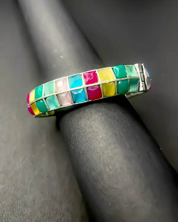 Rainbow_Mosaic_Kada_Bracelet