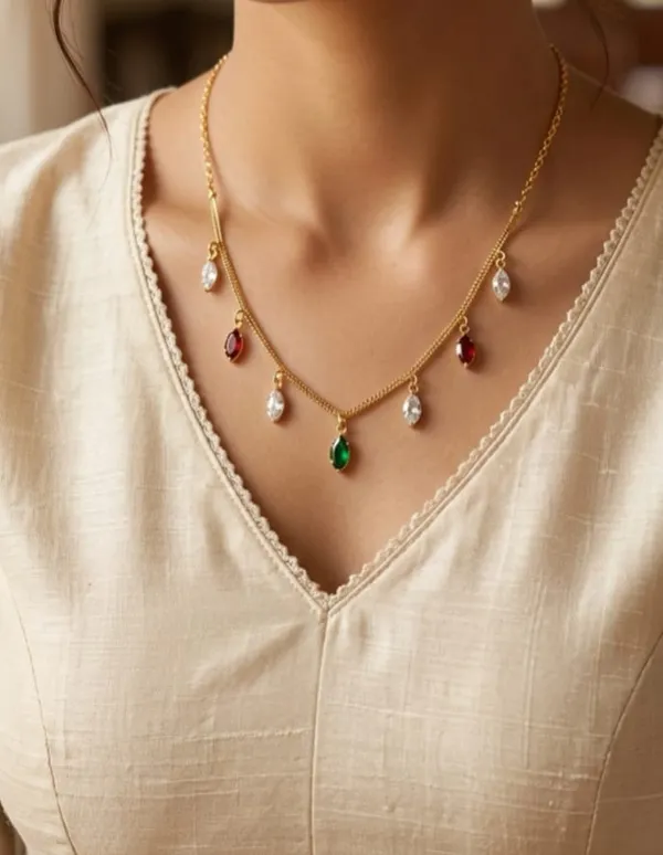 Emerald_Ruby_Charm_Necklace_