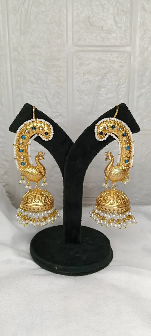Kashmiri_Peacock_Royal_Jhumkis_Earrings_[Variable-2]