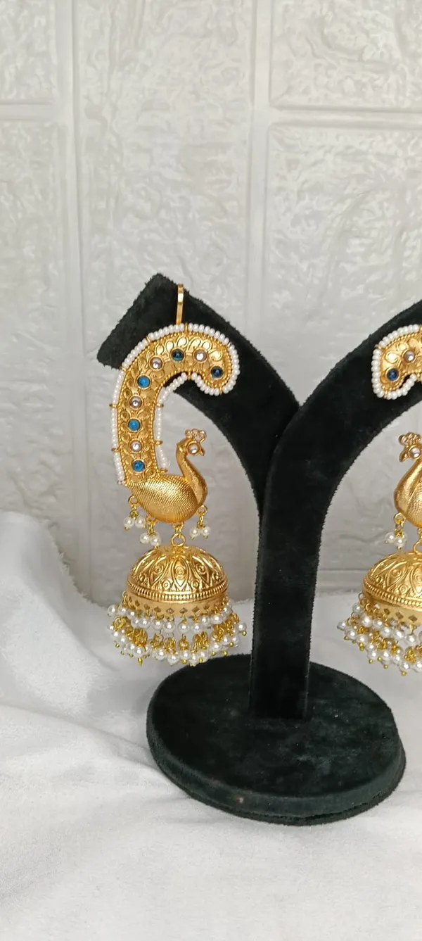 Kashmiri_Peacock_Royal_Jhumkis_Earrings_[Variable-2]