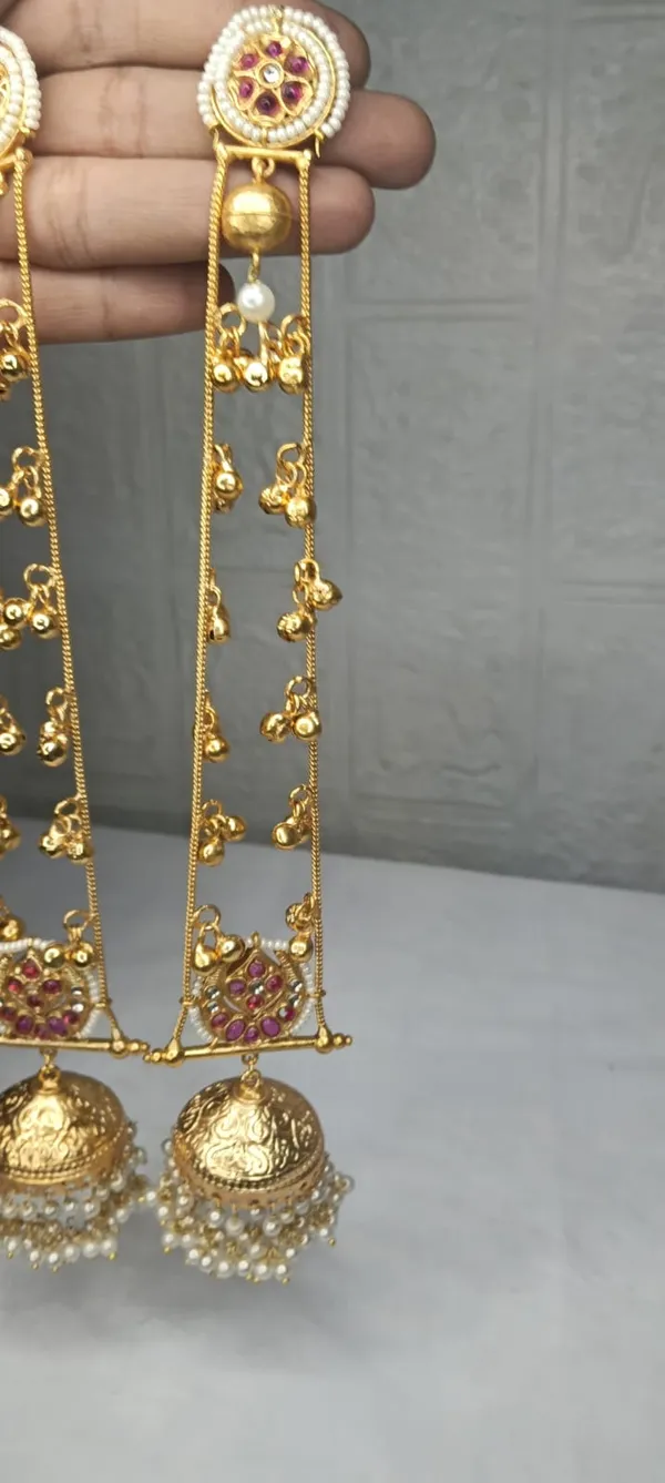Rang_Mahal_Ruby_Ghungroo_Jhumka_Earrings_(Variable-1)