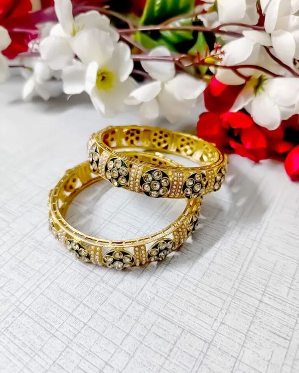 Royal_Blossom_Golden_Kada_Bracelet