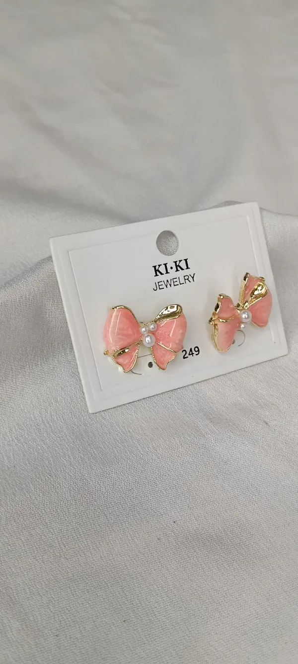 Pink_Pearl_Bow_Studs_Earrings__[Variable-2]