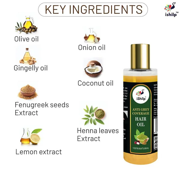 Pack_of_2_Black_&_Shiny_Hair_Natural_Anti_Grey_Hair_Oil_|_200ml