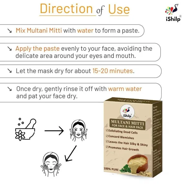Pack_of_5_Glowing_&_Clear_Skin_Natural_Multani_Mitti_Face_Mask_|_For_Women_&_Men