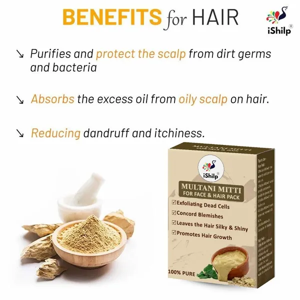 Pack_of_5_Glowing_&_Clear_Skin_Natural_Multani_Mitti_Face_Mask_|_For_Women_&_Men