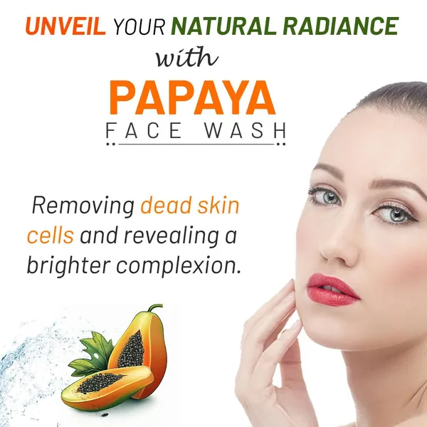 Pack_of_2_Vitamin_C_Glowing_Skin_Papaya_Face_Wash_|_For_Women_&_Men_|_100ml