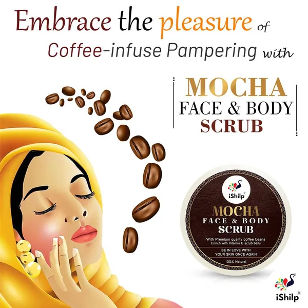 Mocha_Coffee_&_Vitamin_E_Natural_Face_&_Body_Scrub_For_Bright_&_Smooth_Skin_|_For_Women_&_Men
