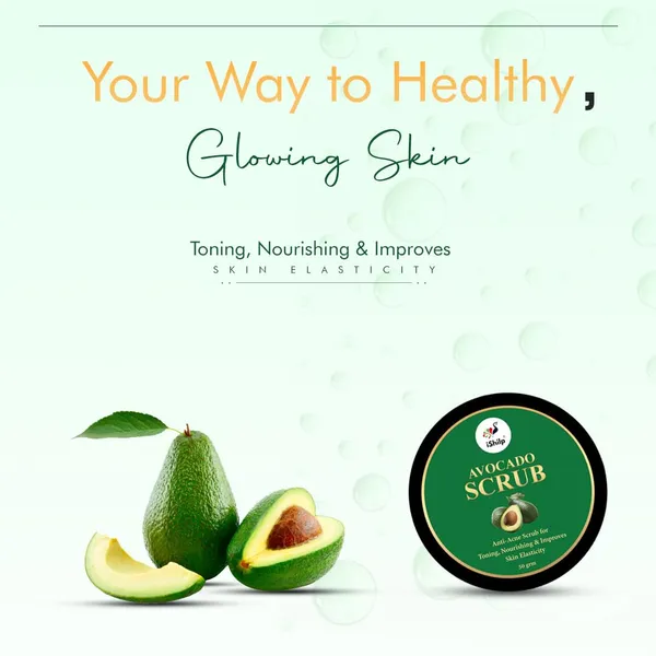 Pack_of_2_Anti_Acne_&_Skin_Toning_Green_Avocado_Face_Scrub_|_For_Men_&_Women