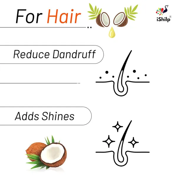 Pack_Of_3_Pure_Coconut_Hair_Oil_|_For_Men_&_Women_|_300ml