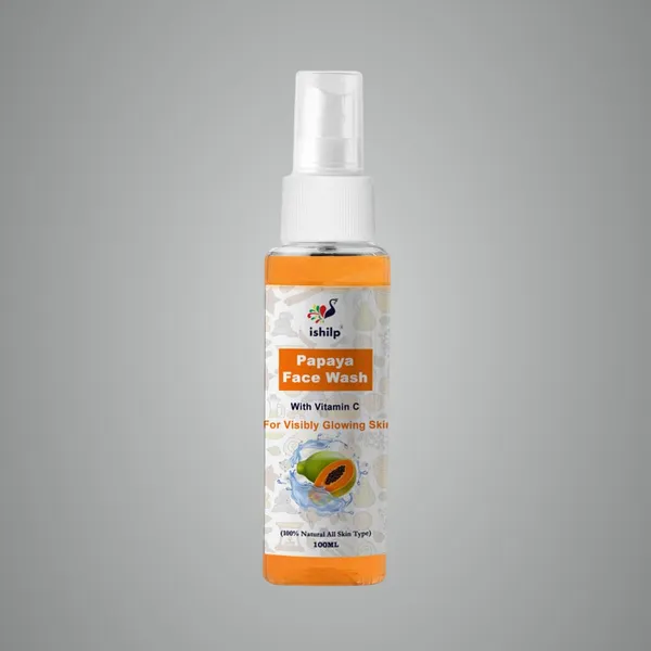 Pack_of_2_Vitamin_C_Glowing_Skin_Papaya_Face_Wash_|_For_Women_&_Men_|_100ml