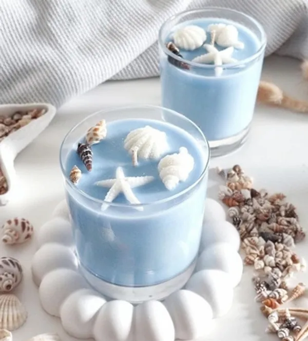 Multicolor_Ocean_Shell_Glow_200_Ml_Wax_Eco-Friendly_Candle