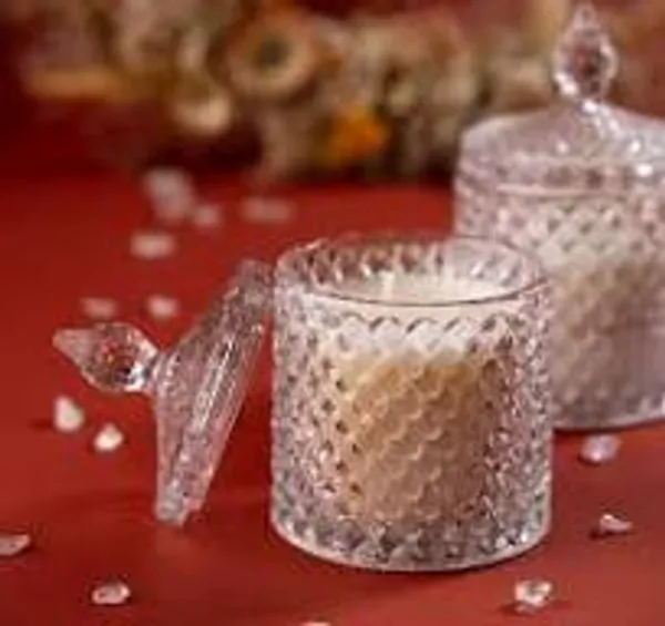 Buy_Lavender_Ocean_Diamond_Glass_Jar_Candle_Online_India_|_Lavender_Scented_Handmade_Luxury_Candle_|_Mishri_Misthi_Blessing_Candles