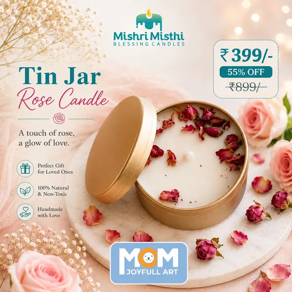 Buy_Tin_Jar_Candle_Online_India_|_Scented_Handmade_Soy_Wax_Candle_|_Mishri_Misthi_Blessing_Candles