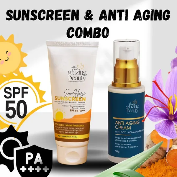 Anti-Aging_Cream_+_SunGlaze_Sunscreen_SPF_50_PA+++