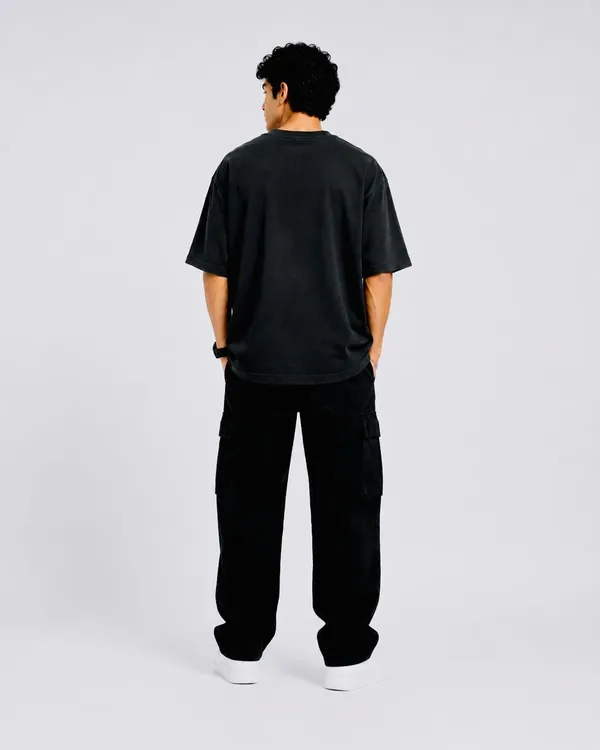 JACKBUZZ_Men's_Oversized_Solid_T-Shirt
