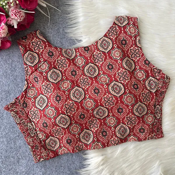 Ajrakh_Print_Flexi_Fit_Sleeveless_Blouse