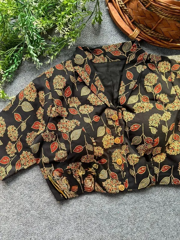 Ajrakh_cotton_print_collar_blouse