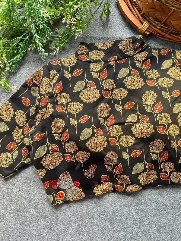 Ajrakh_cotton_print_collar_blouse