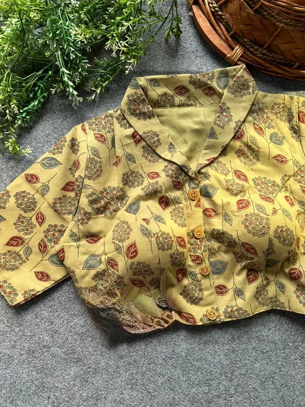 Ajrakh_cotton_print_collar_blouse