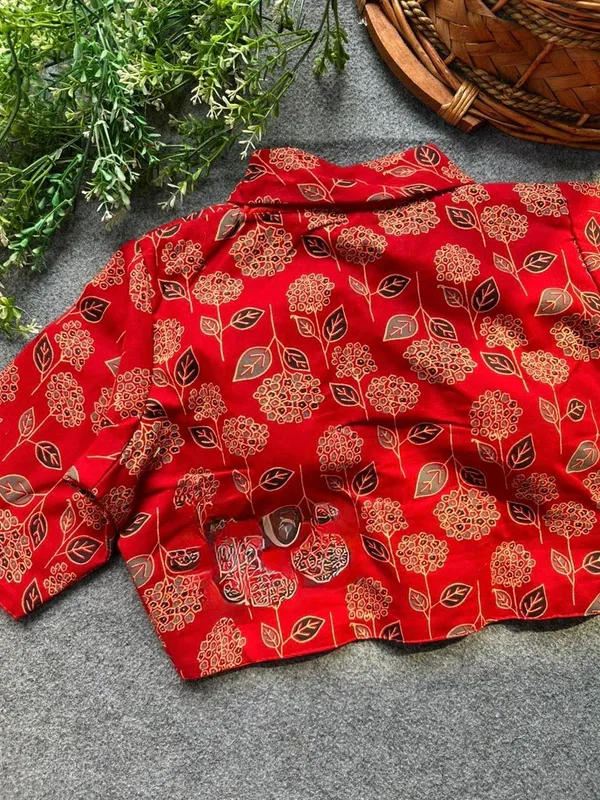 Ajrakh_cotton_print_collar_blouse