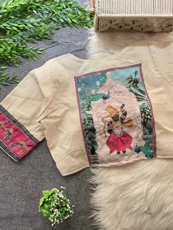 Beautiful_Patch_Work_Designer_Khadi_Handwork_Blouse