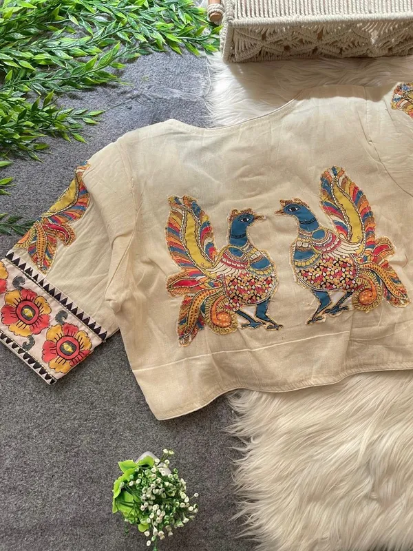Beautiful_Patch_Work_Designer_Khadi_Handwork_Blouse