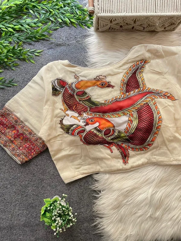 Beautiful_Patch_Work_Designer_Khadi_Handwork_Blouse