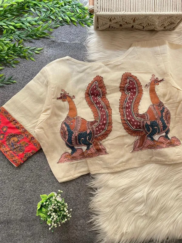 Beautiful_Patch_Work_Designer_Khadi_Handwork_Blouse