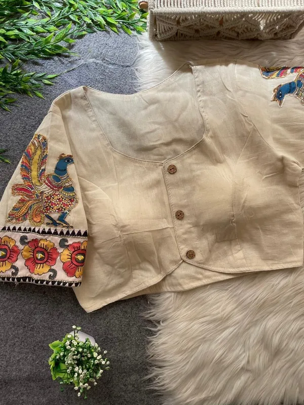 Beautiful_Patch_Work_Designer_Khadi_Handwork_Blouse