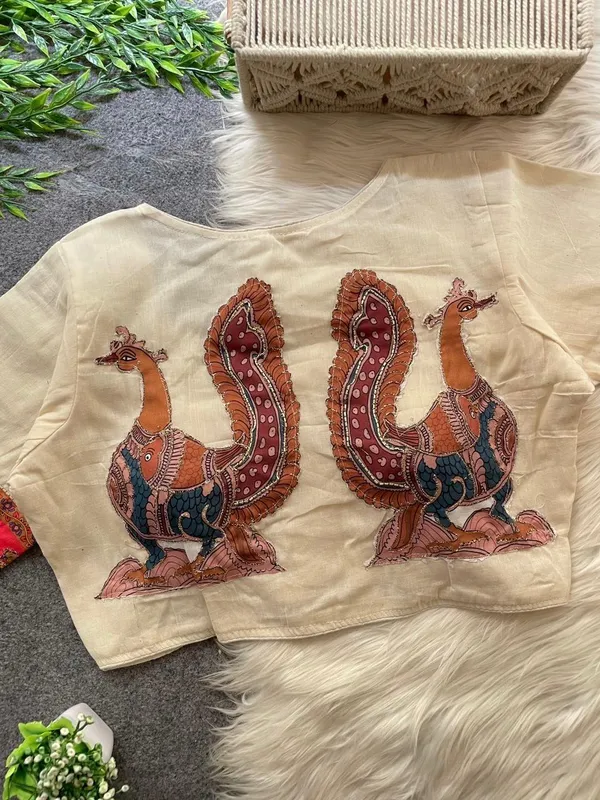 Beautiful_Patch_Work_Designer_Khadi_Handwork_Blouse