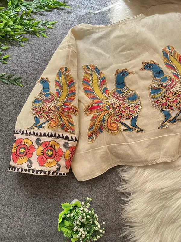 Beautiful_Patch_Work_Designer_Khadi_Handwork_Blouse