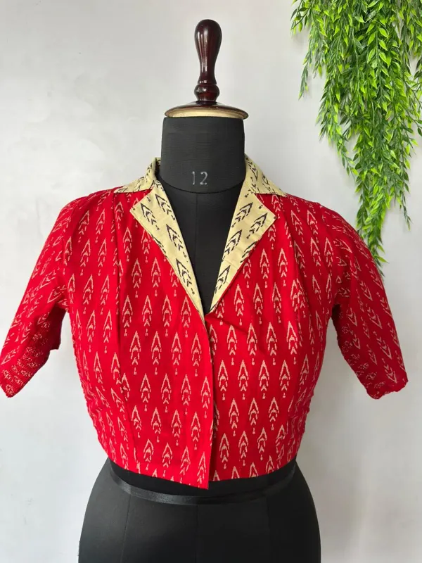 Classic_Ikat_Elegance_|_Flexi-Fit_Designer_Blouse