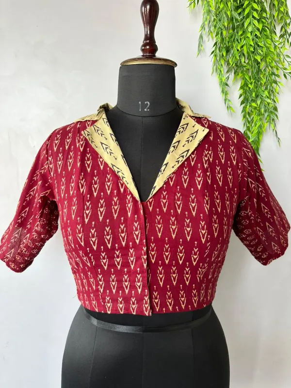 Classic_Ikat_Elegance_|_Flexi-Fit_Designer_Blouse