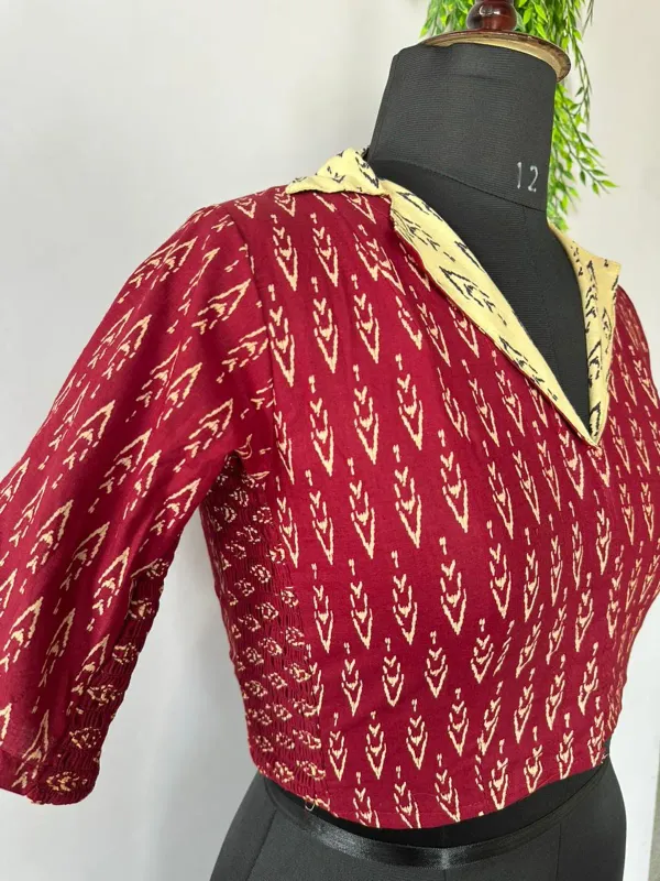 Classic_Ikat_Elegance_|_Flexi-Fit_Designer_Blouse